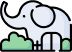 Enormous land animals